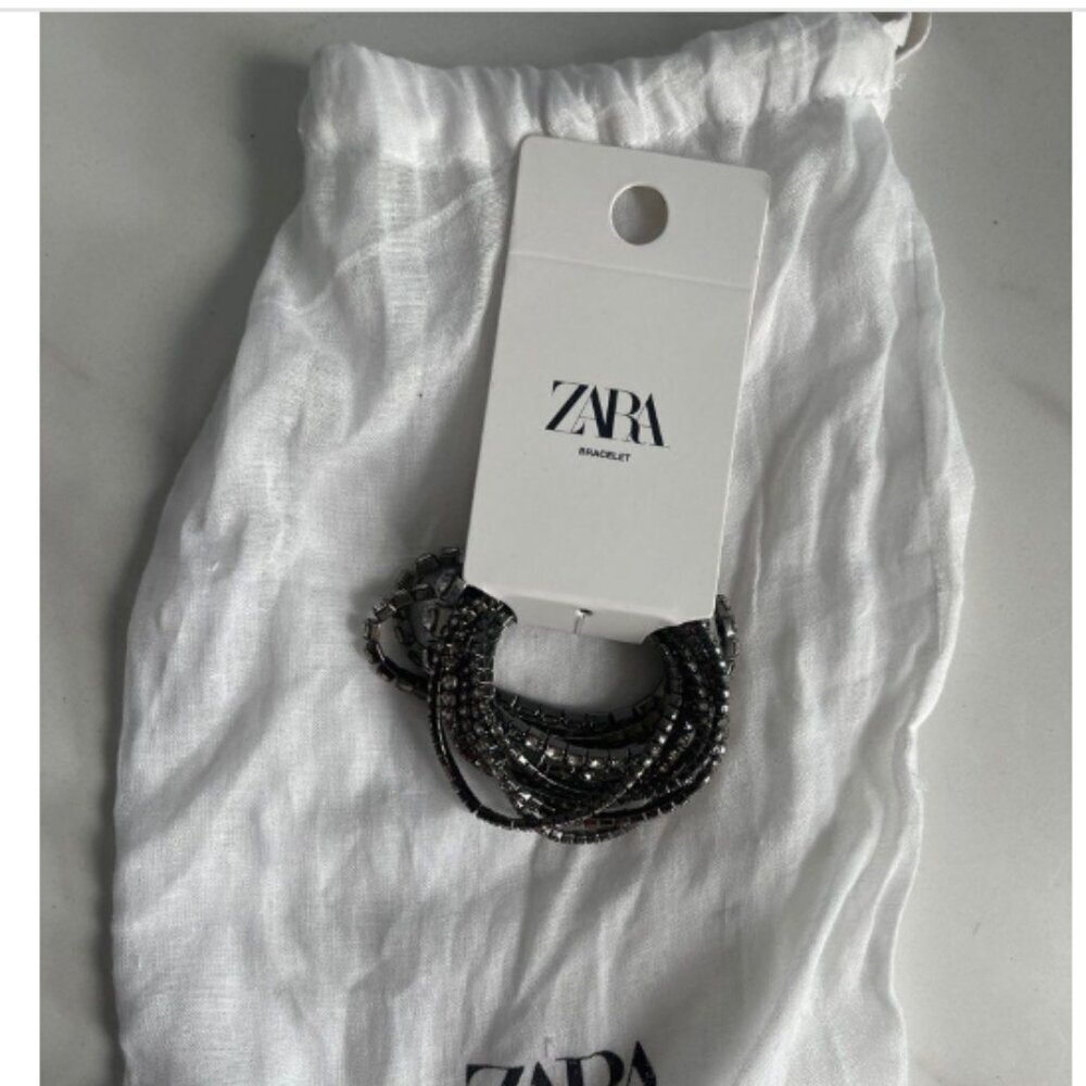 ZARA - Rhinestone Bracelet Stack - 9 Total in stack - Picture 3 of 3